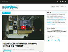 Tablet Screenshot of brettrjones.com